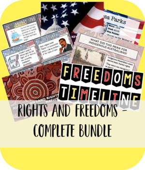Preview of Rights and Freedoms Complete Bundle