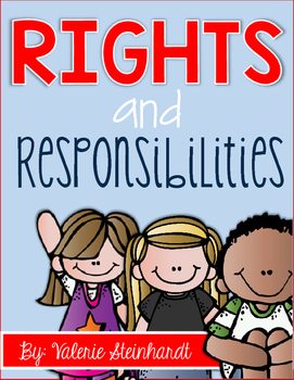 rights responsibilities social studies unit community school kids students responsibility children teacherspayteachers grade activities kindergarten posters 3rd teaching ratings activity