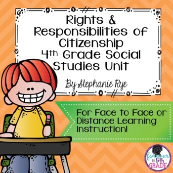 Preview of Rights and Responsibilities of Citizenship - 4th Grade Social Studies Unit