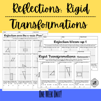 Preview of Rigid Transformations: Reflection Unit