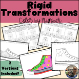 Rigid Transformations Sneaker Color by Number Differentiat