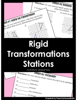 Preview of Rigid Transformations Stations