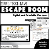 Rikki-Tikki-Tavi Escape Room (Digital and Print)
