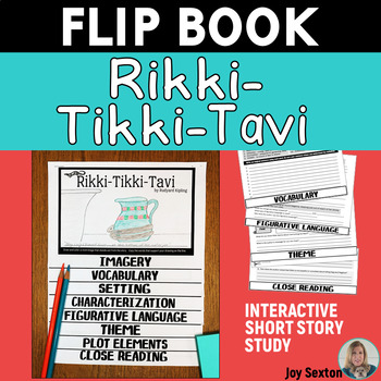 Preview of Rikki-Tikki-Tavi FLIP BOOK - Short Story Study (Standards-Based)