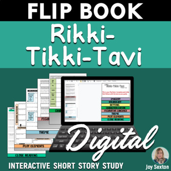 Preview of Rikki-Tikki-Tavi FLIP BOOK - Short Story Study - DIGITAL Resource