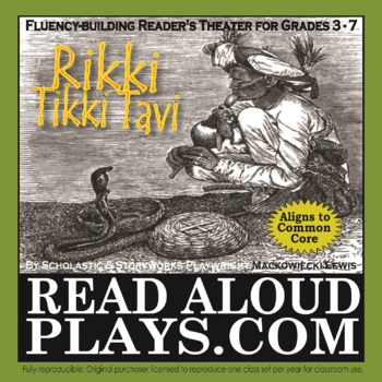Preview of Rikki Tikki Tavi Reader's Theater from The Jungle Books