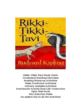 Preview of Rikki-Tikki- Tavi Study Guide