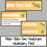 Rikki-Tikki-Tavi StudySync Vocabulary Pack