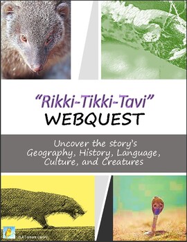 Preview of "Rikki-Tikki-Tavi" WebQuest Before Short Story Study for Setting & Characters!