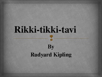 Preview of Rikki-tikki-tavi Introduction PowerPoint