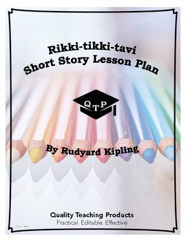 Preview of Lesson: Rikki-tikki-tavi by Rudyard Kipling Lesson Plans, Worksheets, Key, PPT