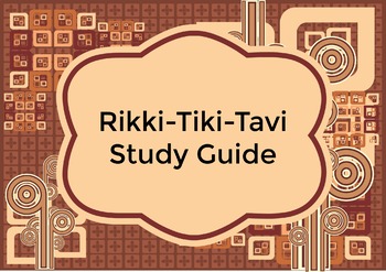 Preview of Rikki-tikki-tavi Study Guide