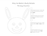 Riley the Rabbit's Writing Checklist