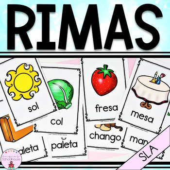Preview of Rimas  Palabras que riman en espanol  Spanish Rhyming Words