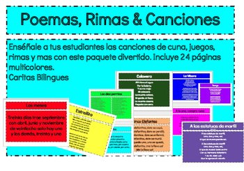 Preview of Rimas, Poemas, Canciones