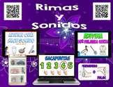 Spanish 465 QR Codes - Rimas y Sonidos, Videos de Rimas - 