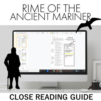 Preview of Rime of the Ancient Mariner by Samuel Coleridge Close Reading Guide