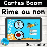 Rimes ou non French rhymes Boom™ with audio Phonological a