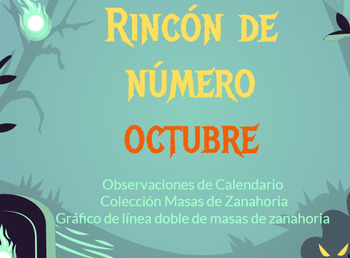Preview of Rincón de números mes de octubre