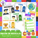 Rincón de reciclaje- Recycling corner- LEGO Decor Theme- S