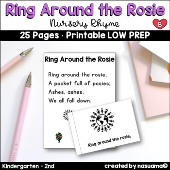 Preview of Ring Around the Rosie - Nursery Rhyme Activities