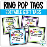 Ring Pop Welcome Gift Tag | Beginning of Year Gift | Meet 