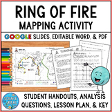 Ring of Fire Mapping Activity and Questions - Earthquakes 