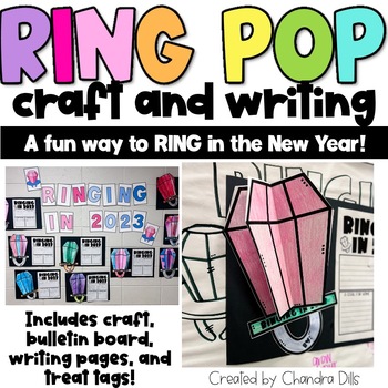 Ringing into the New Year  Ring Pop  New Year Craft  TPT