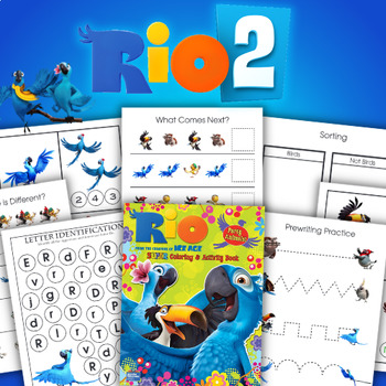 Preview of Rio Printable Activity Packs For Kids