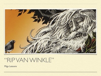 Preview of Rip Van Winkle & American Romanticism Lessons and Reading Comprehension Quiz