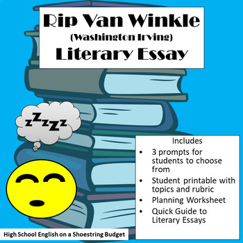 Preview of Rip Van Winkle Literary Essay (Washington Irving)