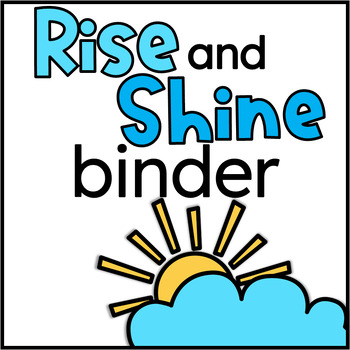 Preview of Rise and Shine Binder