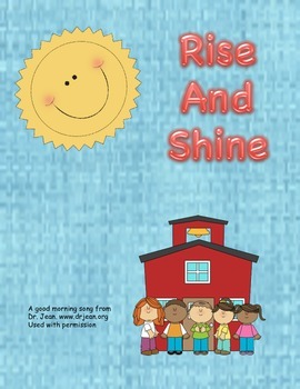 Preview of Rise and Shine and Welcome to School Today - Dr. Jean song