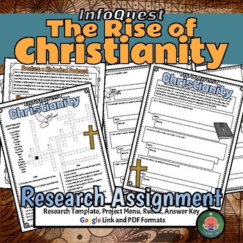 Preview of Rise of Christianity Group Research Assignment/Project