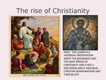Preview of Rise of Christianity Guided Notes
