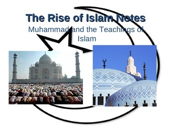 Preview of Rise of Islam Guided Notes