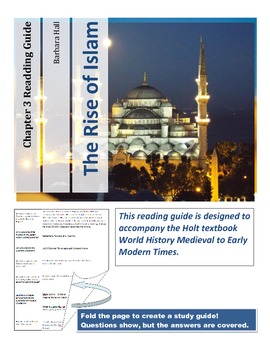 Preview of Rise of Islam Reading and Study Guide