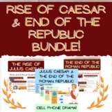 Rise of Julius Caesar and End of the Republic BUNDLE!
