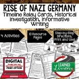 Rise of Nazi Germany Timeline, & Writing, Digital Learning