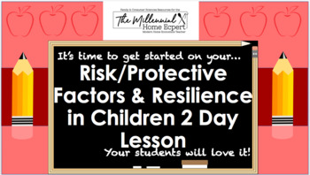 Preview of Risk/Protective Factors & Resilience in Childhood 2 Day Lesson