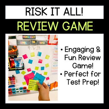 Preview of Risk it All! A fun and engaging review game for ALL ages!