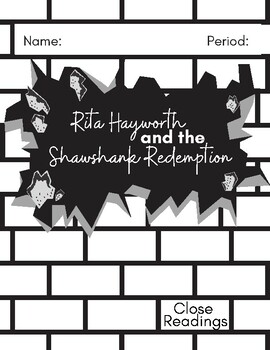 Preview of Rita Hayworth and The Shawshank Redemption- Close Readings