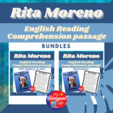 Rita Moreno - English Biography Activity Bundle - Women's History