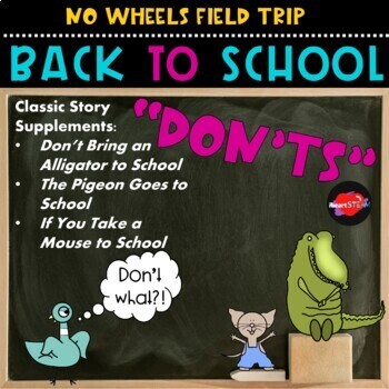 Preview of Rituals & Routines- Back to School - Interactive Story -Contractions - Story Map