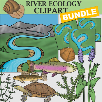 Preview of River Clipart Bundle