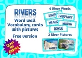 River words for word wall - free version