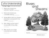 Rivers and Streams Mini Book with a Check for Understanding
