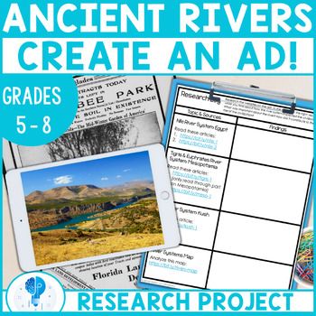 Preview of Rivers of Ancient Civilizations Tigris Euphrates River Systems Research Activity