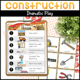 Road & House Construction Dramatic Play for Pretend Building