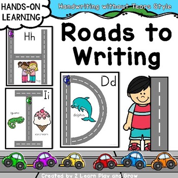 Preview of Road Letters Handwriting Without Tears HWT Inspired Letter Building 50% off 48hr